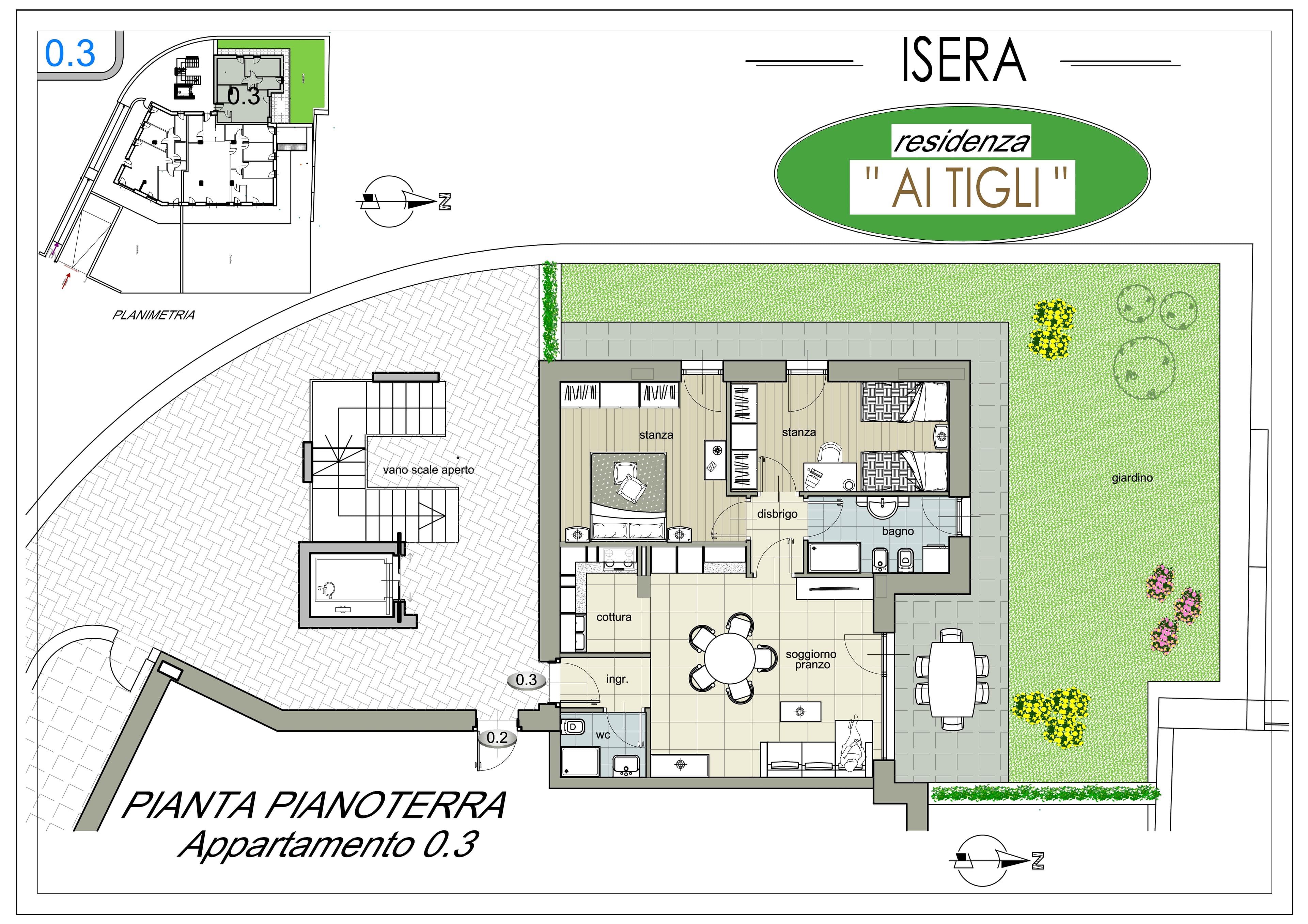 Due stanze - Piano terra